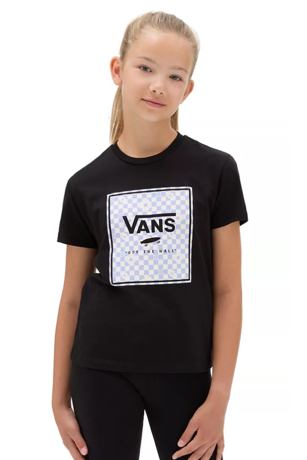 Vans Girls Box Fill Floral Crew T-Shirt (8-14 years)