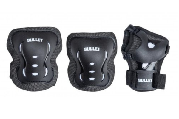 Bullet Safety Gear Blast V2 Junior 3-6 years Black/White/XXS