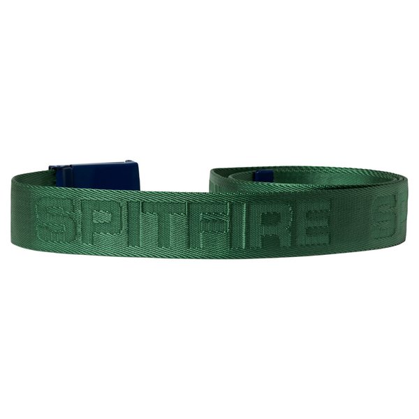 Spitfire Classic '87 Jacquard Web Belt - Dark Green/Navy/Red
