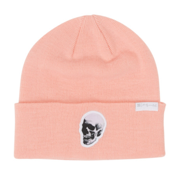 DC Andy Warhol x DC Shoes Beanie for Women (Shell Pink)