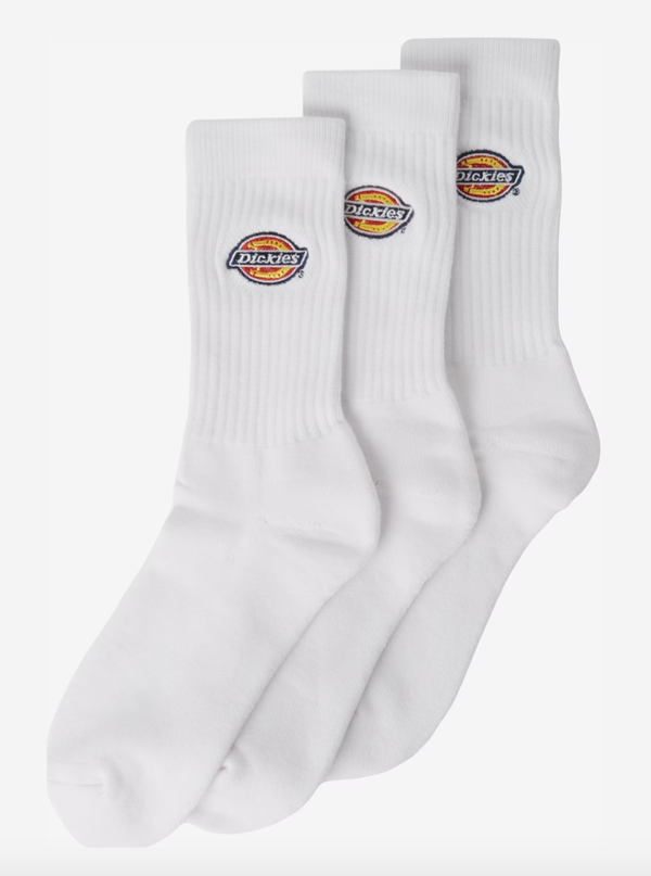 Dickies Valley Grove Socks 3-pack (White)