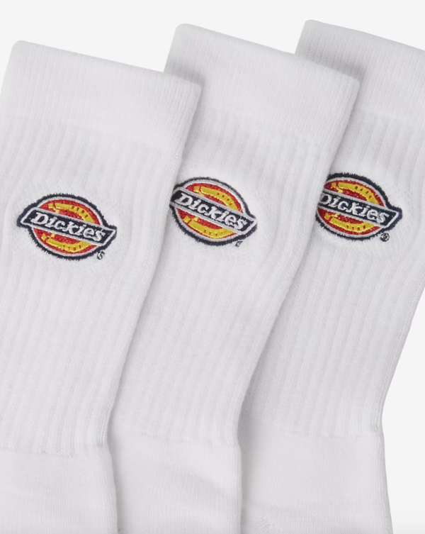 Dickies Valley Grove Socks 3-pack (White)