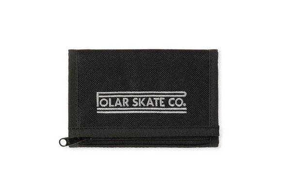 Polar Skate Co. Key Wallet Stretch Logo (Black)